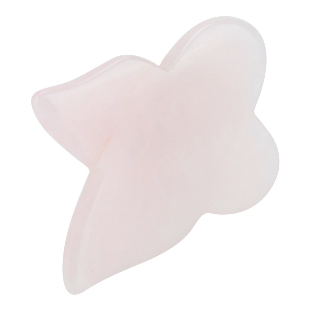Gua Sha Tool Rose Quartz - Yüz Bakım Kitleri Pembe Gül Kuvars