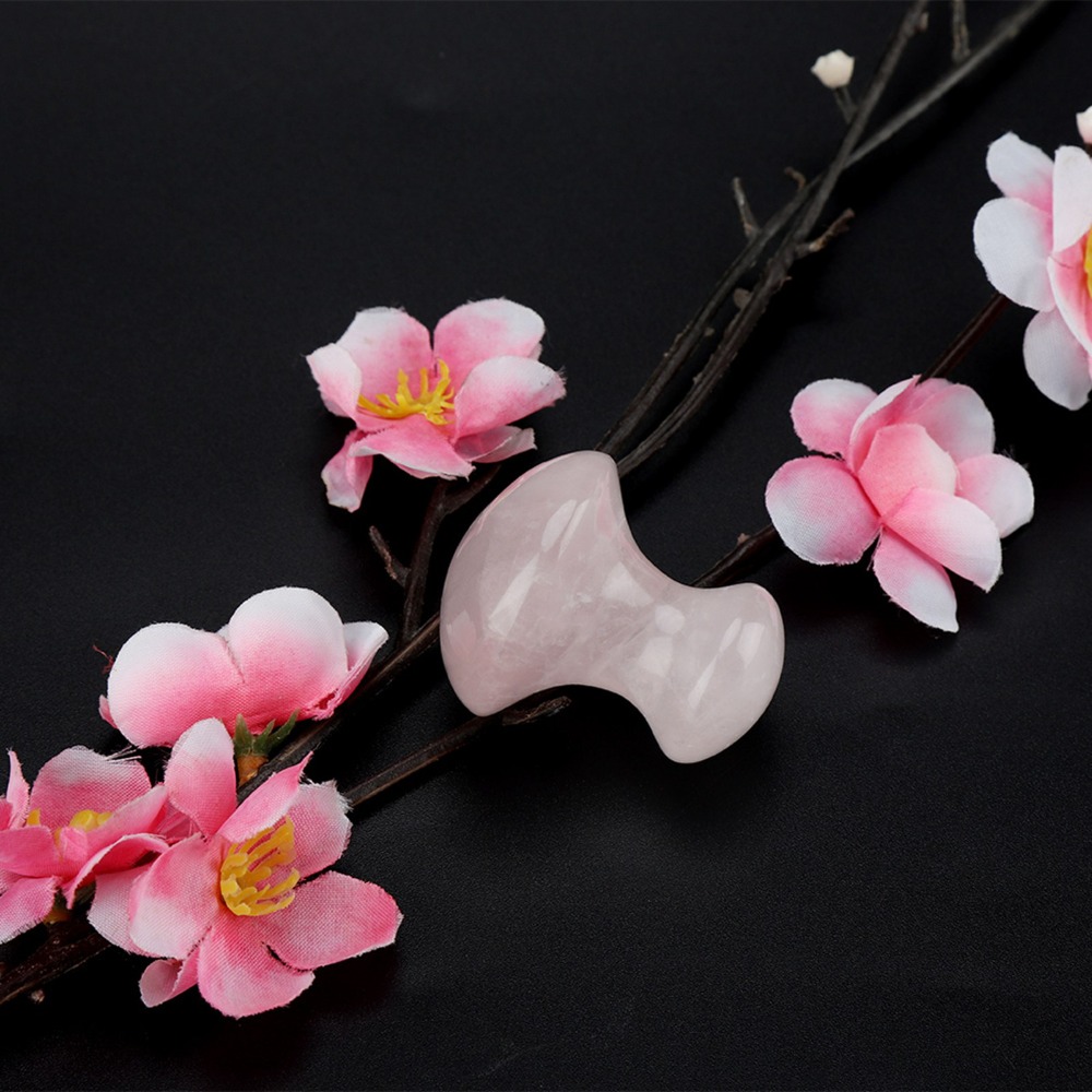 Kristal Gül Kuvars Masaj Taşı  - Gua Sha Tool Rose Quartz incelemesi ve fiyatı