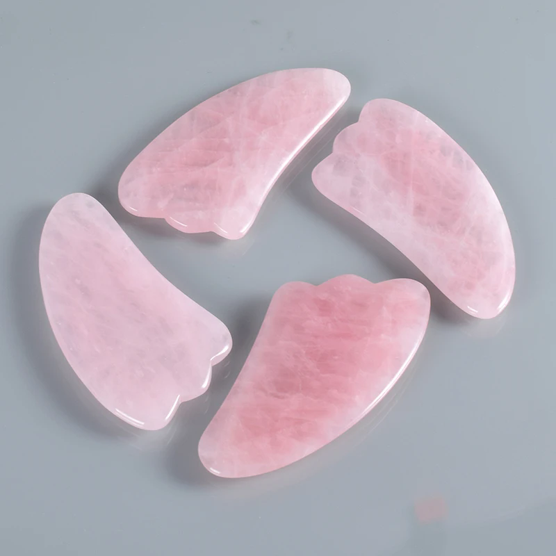 Gül Kuvars Gua Sha Tahtası Doğ - Gua Sha Tool Rose Quartz incelemesi ve fiyatı