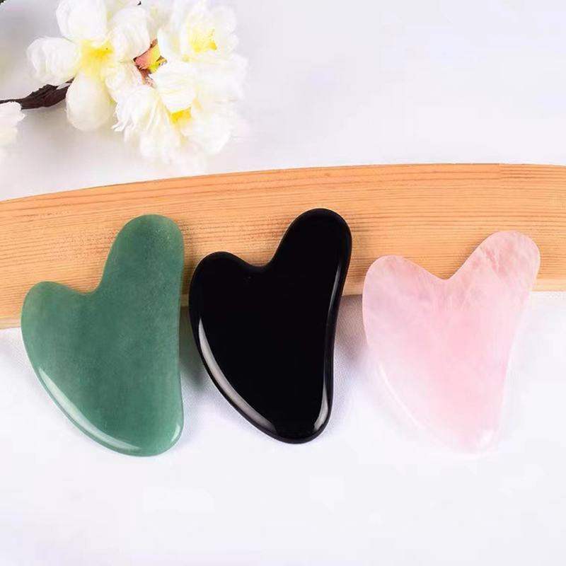 1 Adet Yeni Taş Gua Sha Masaj  - Gua Sha Tool Rose Quartz incelemesi ve fiyatı
