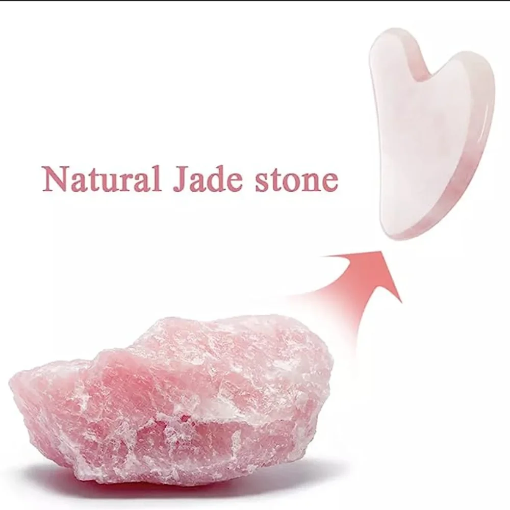 Yüz Masaj Aleti İçin Gül Kuvar - Gua Sha Tool Rose Quartz incelemesi ve fiyatı