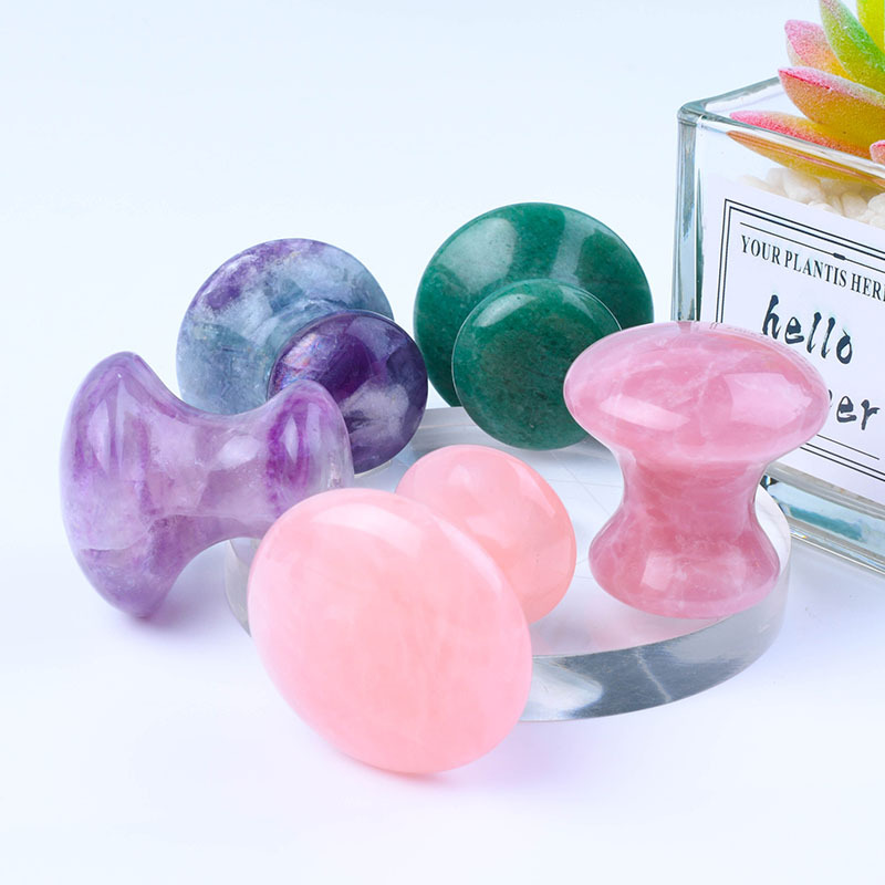 Doğal gül kuvars Gua Sha kazım - Gua Sha Tool Rose Quartz incelemesi ve fiyatı