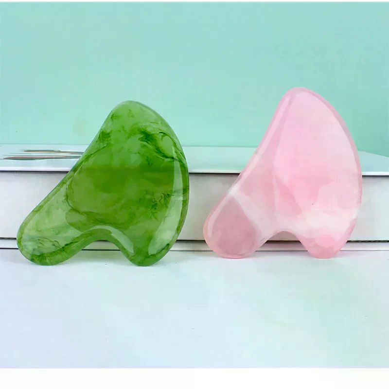 Doğal Taş Yeşim Guaj Kazıyıcı  - Gua Sha Tool Rose Quartz incelemesi ve fiyatı
