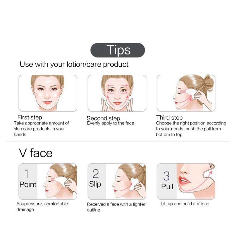 Doğal Taş Yeşim Guaj Kazıyıcı  - Gua Sha Tool Rose Quartz incelemesi ve fiyatı
