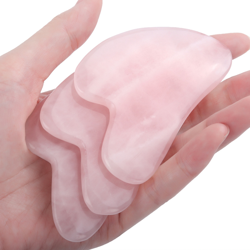 Gül kuvars yeşim Guasha masaj  - Gua Sha Tool Rose Quartz incelemesi ve fiyatı