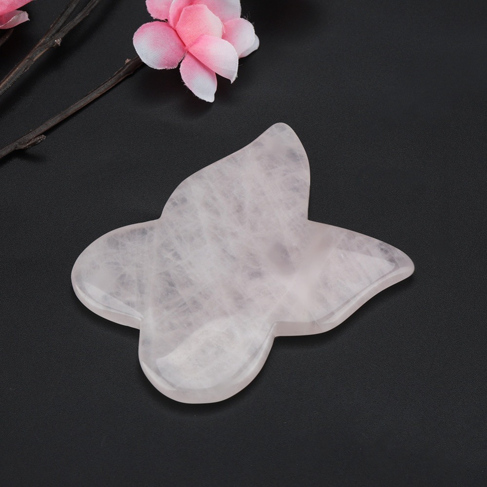 Yüz Bakım Kitleri Pembe Gül Ku - Gua Sha Tool Rose Quartz incelemesi ve fiyatı