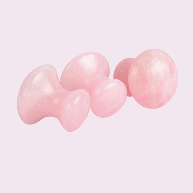 1 adet Mantar Şekli Guasha Yüz - Gua Sha Tool Rose Quartz incelemesi ve fiyatı